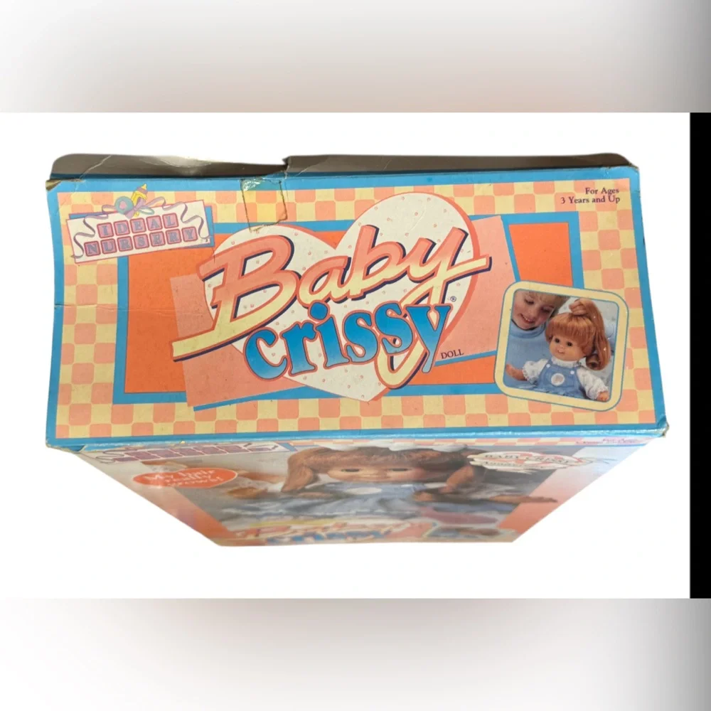 Vintage 1989 Baby Chrissy 20th Anniversary Ideal Nursery In Box